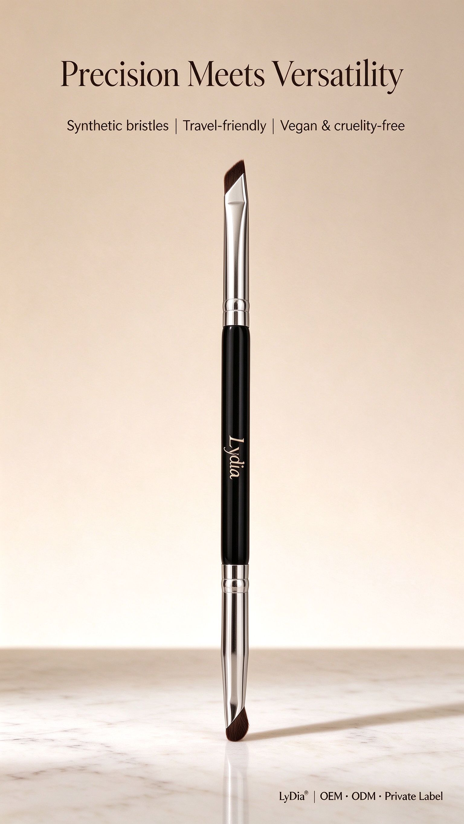 LyDia dual-ended brush — Precision Meets Versatility