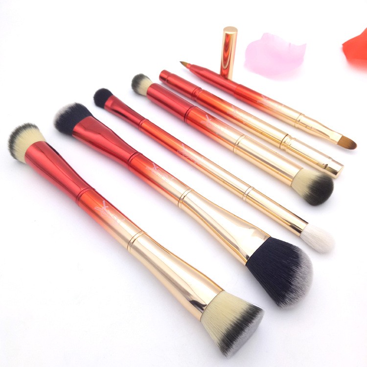 Red & Gold Gradient 6-Piece Set