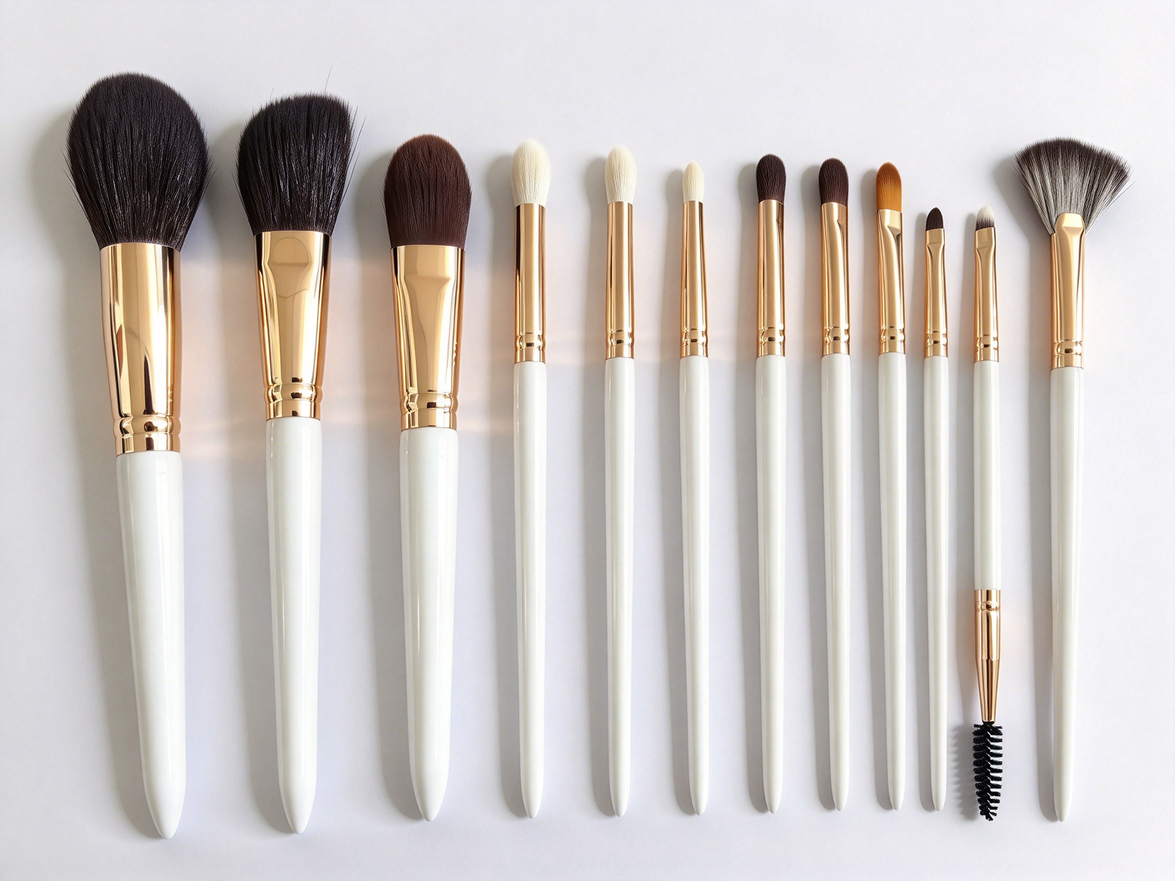 White 12-Piece Natural Hair Set