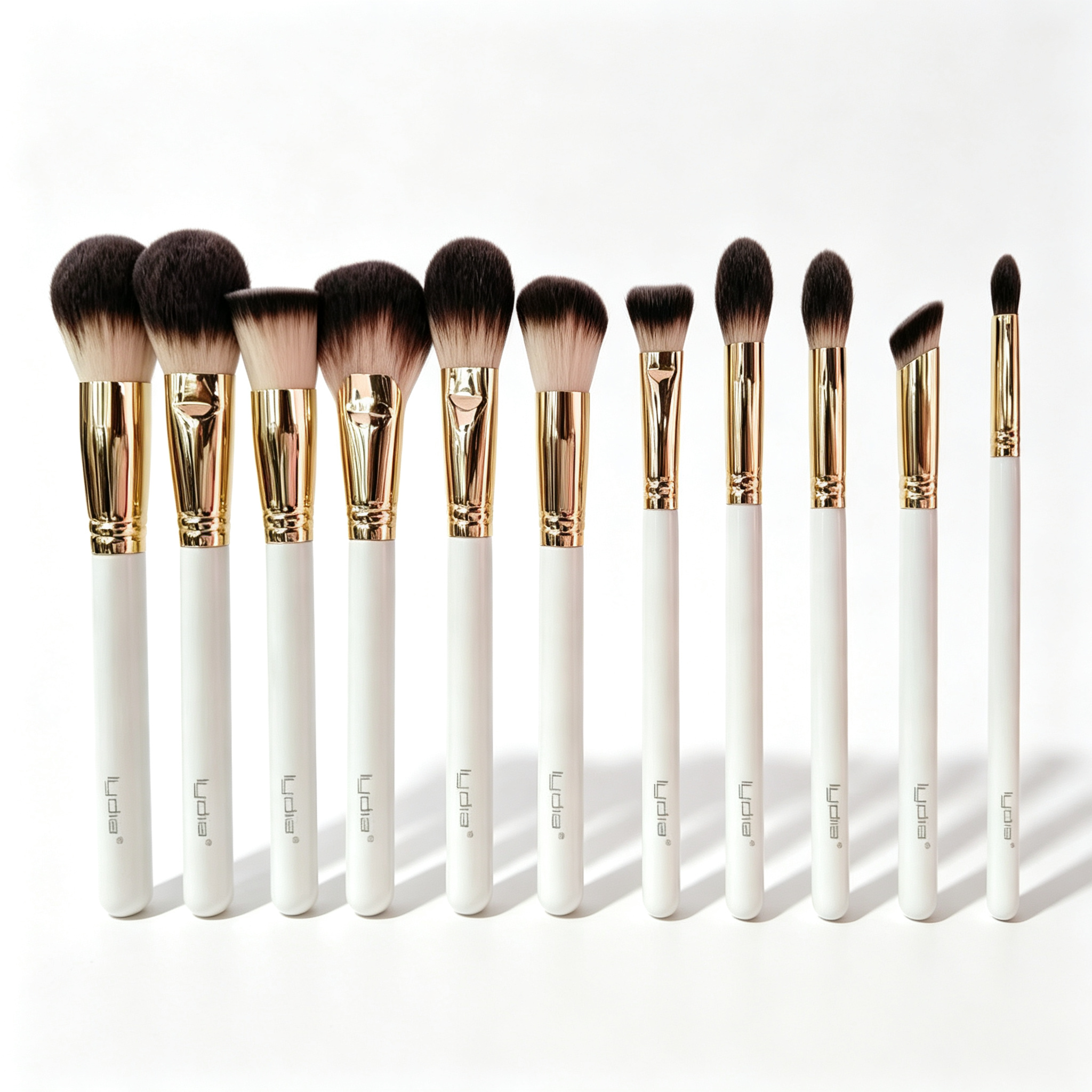 White & Gold 10-Piece Set